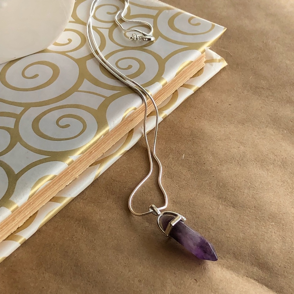 Genuine Amethyst Necklace